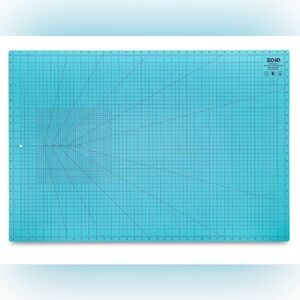 24” x 36” Grid Cutting Mat - Teal Self-Healing Craft Mat